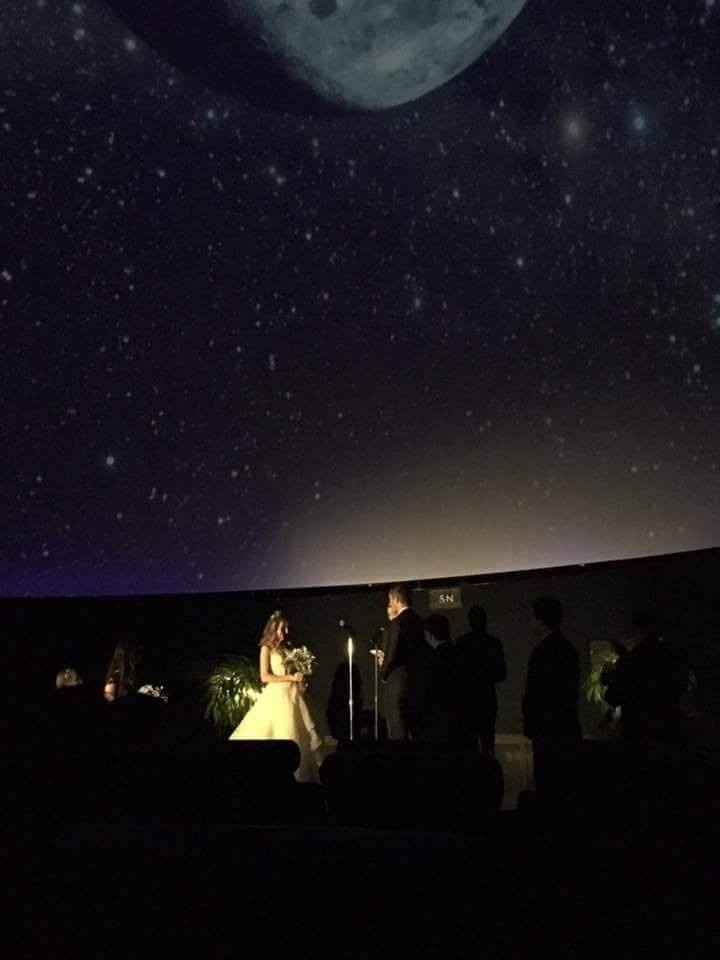 Back and Married! From the Franklin Institute