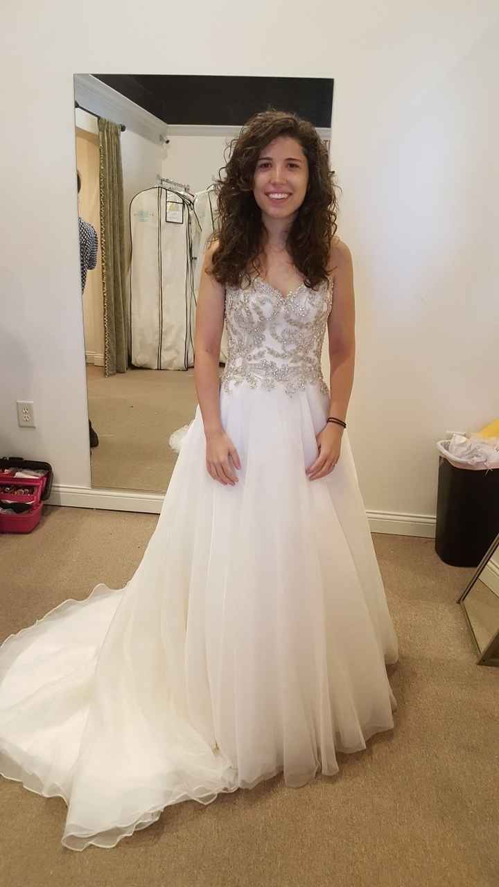 First dress fitting!