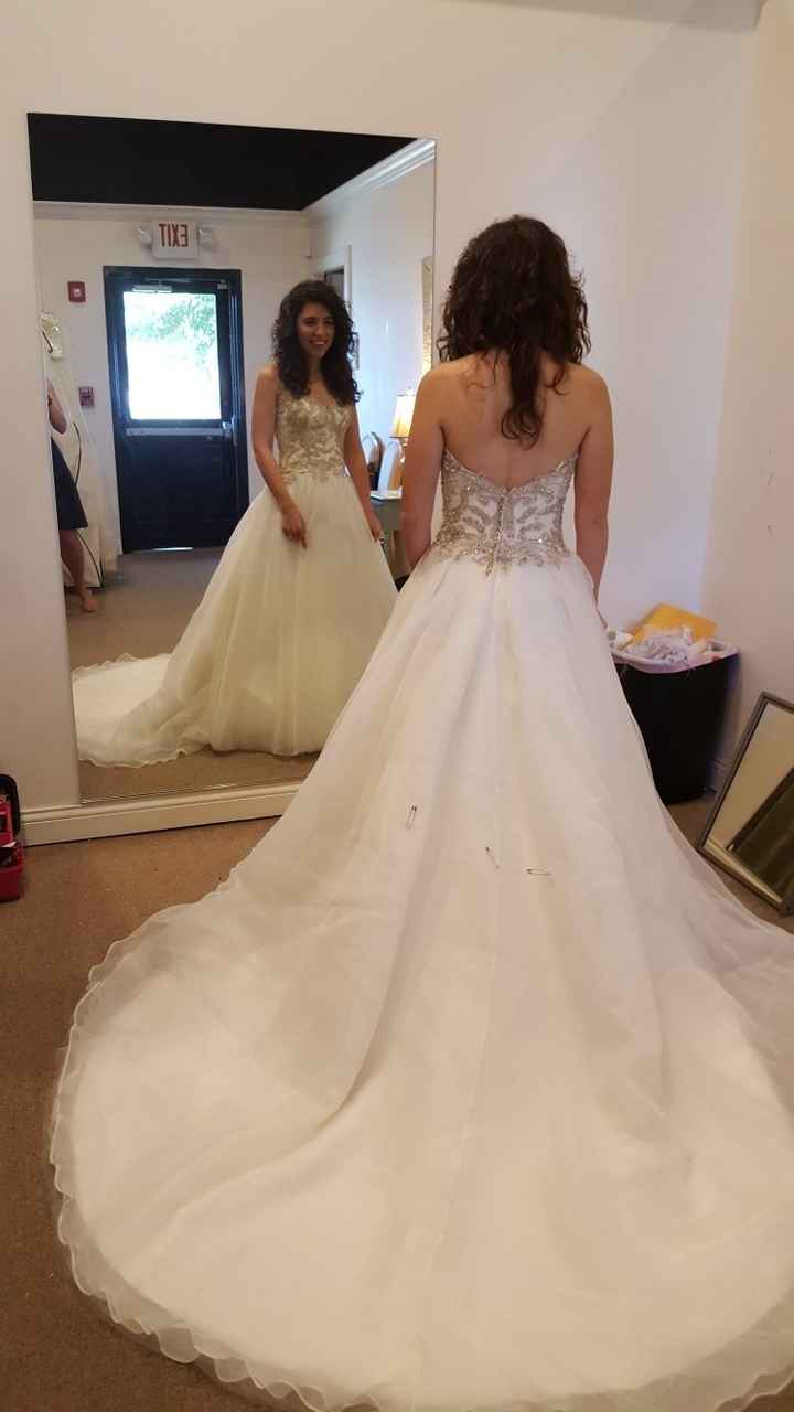 First dress fitting!