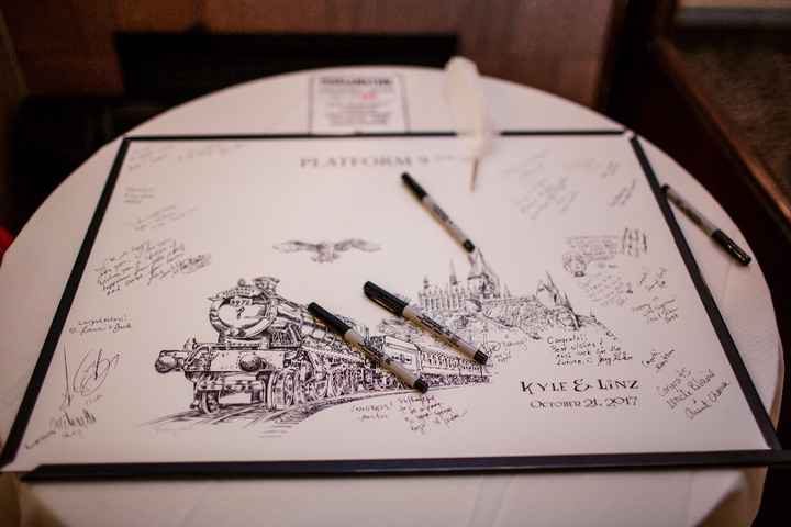 hogwarts express guest book