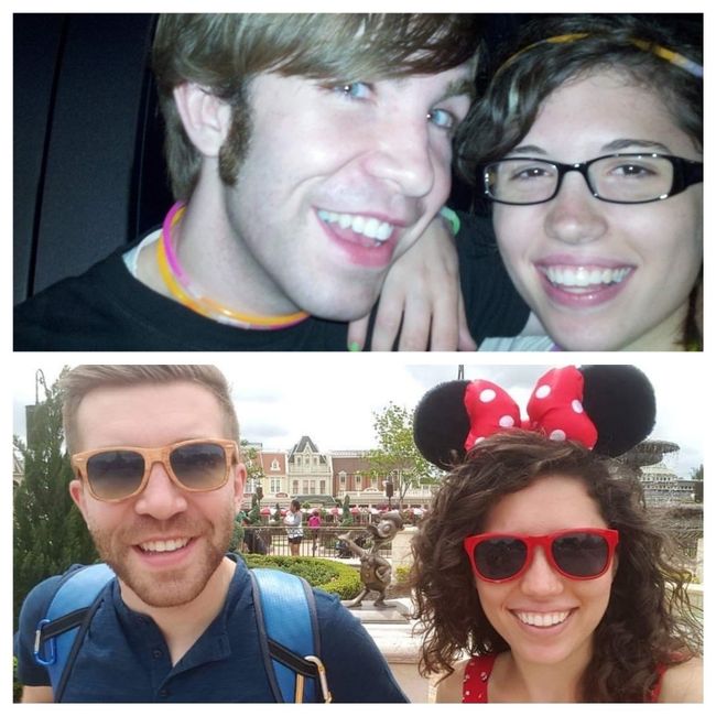 Then vs. now photos!