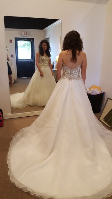 First dress fitting!