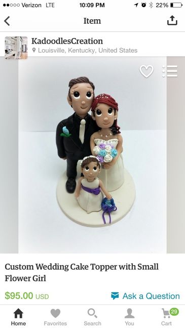 Cake topper fail