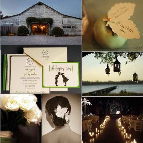 Green wedding inspiration from Pinterest