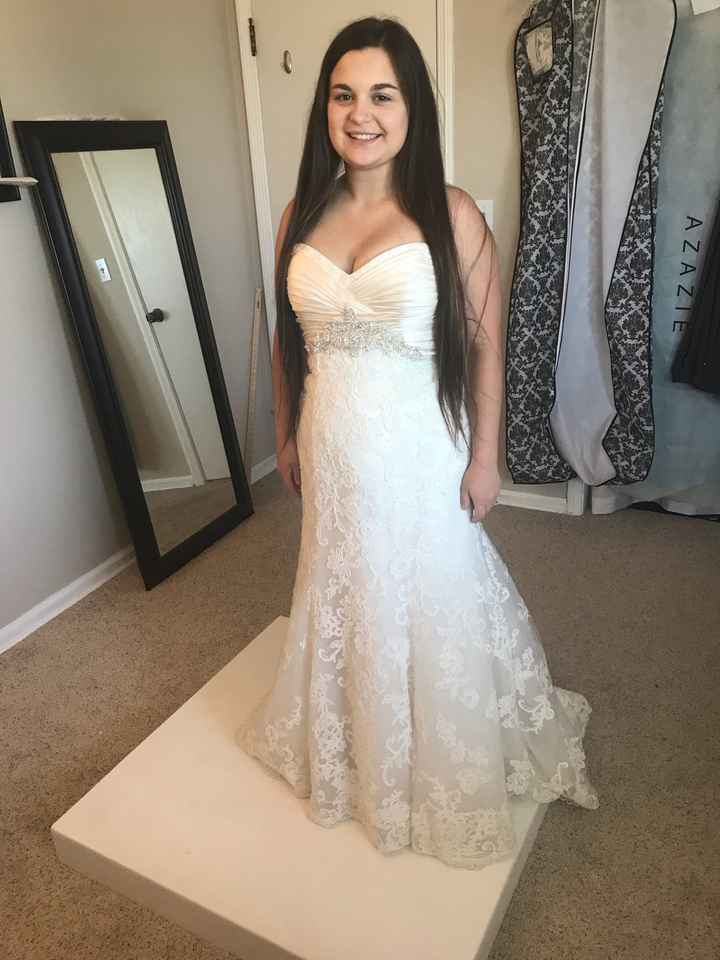 Picked up my dress from alterations!! - 1