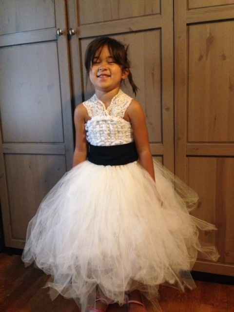 One of my BMs made the flower girl dresses *pic*