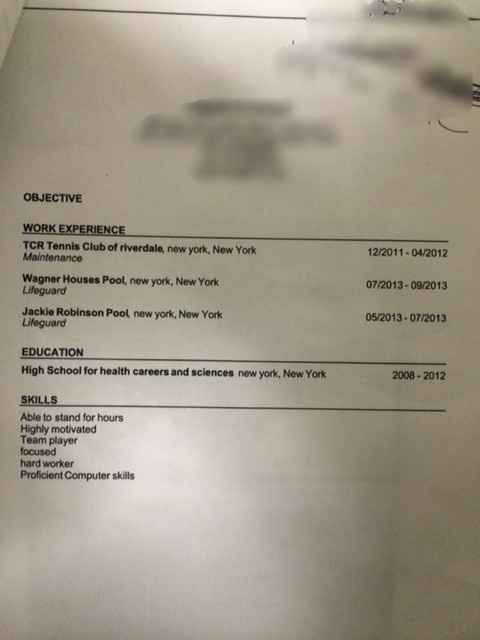Stop fighting and come laugh at this horrendous resume with me