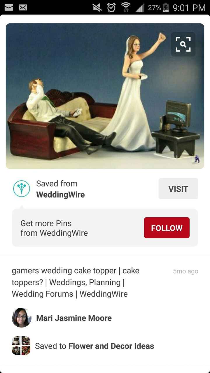 Show me your cake topper!