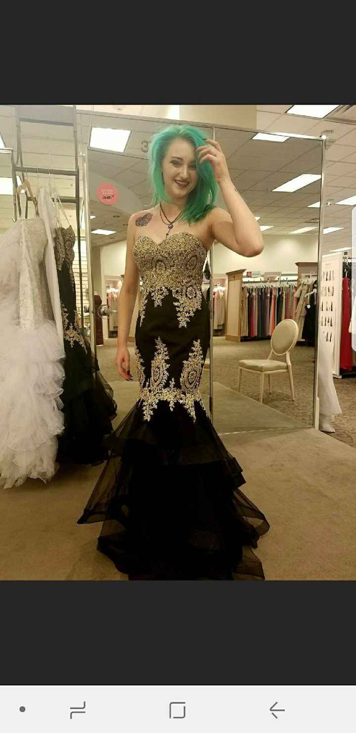 Show me the Non white Dresses!