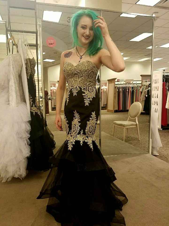 Let Me see your non-white dresses