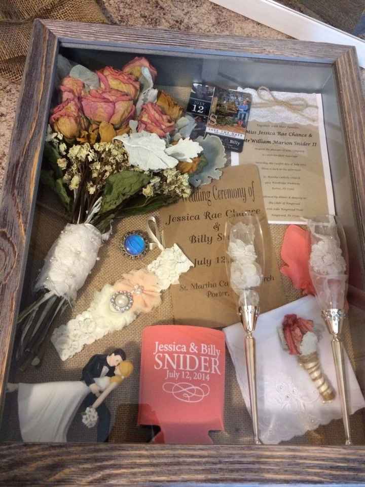 Wedding Shadowbox!