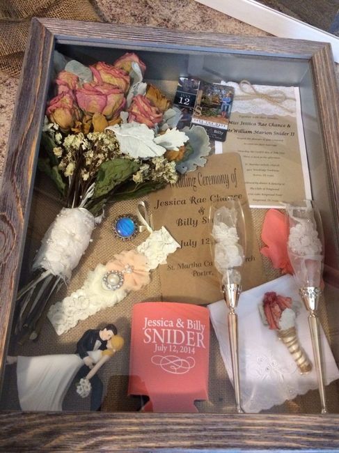 Wedding Shadowbox!