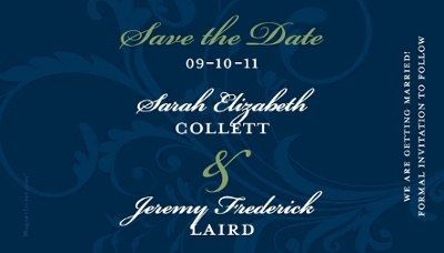 Can I see your Save the dates?