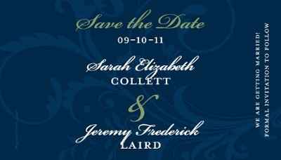 Can I see your Save the dates?