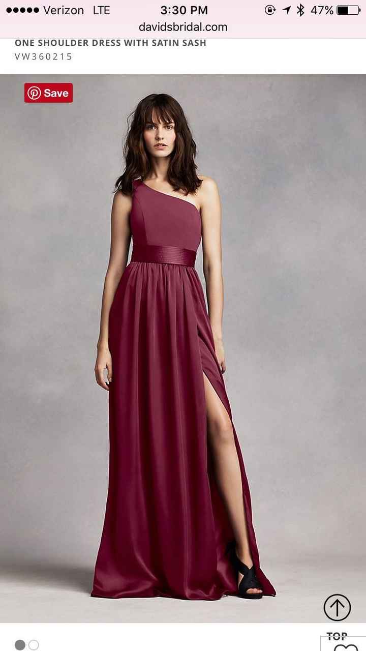 Show me your bridesmaid dresses!