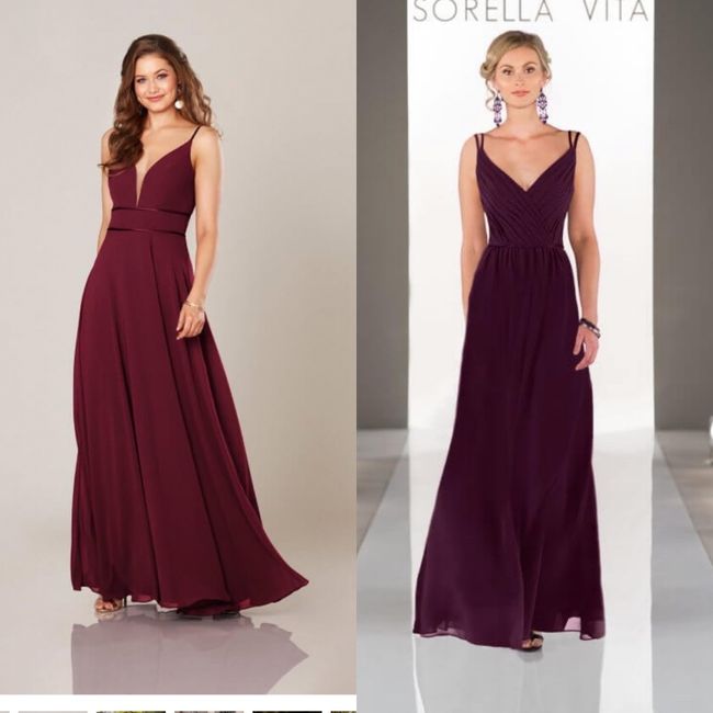 MOH/BM dresses