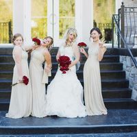 Bridesmaids hair
