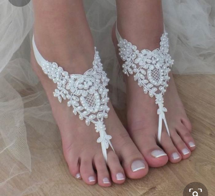 Beach Wedding! Shoes or No Shoes?? 1