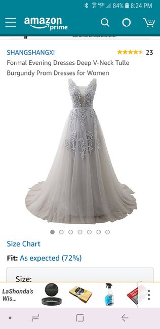 Colored wedding dress that doesn't break the bank - 1