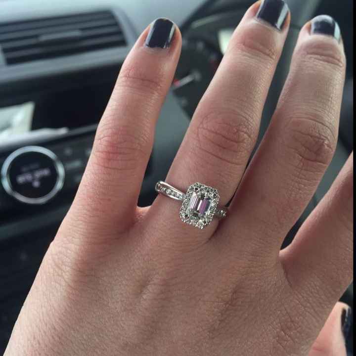 Engagement ring/wedding ring