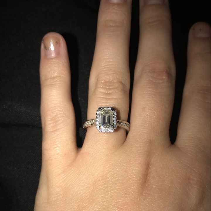 Let's see those rings! And for the Mrs lets see the bands with it ! I LOVE seeing everyone's bling:)