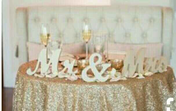 Head table question - 1