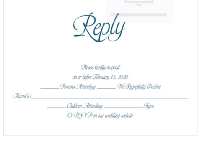 dw Rsvps and Children 1