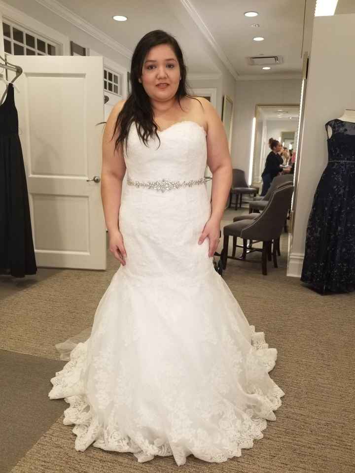 David's Bridal exchange - 1