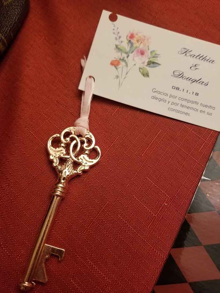 Who gets a wedding favor? - 1