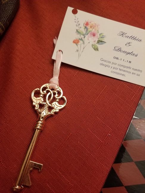Who gets a wedding favor? - 1