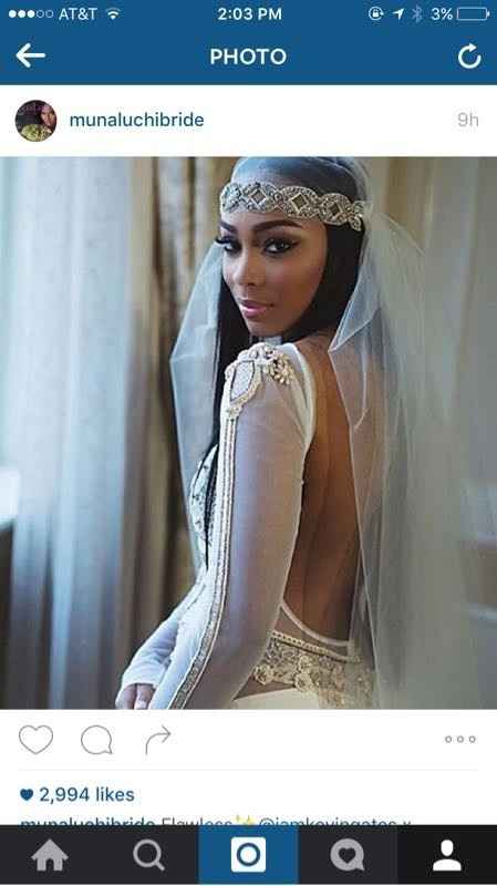 How to wear veil? Need opinion on pictures.