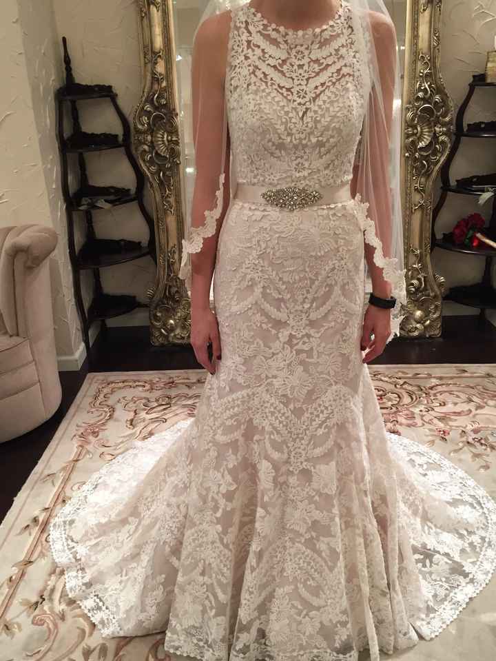 What was the most unique dress you tried on? Pics?