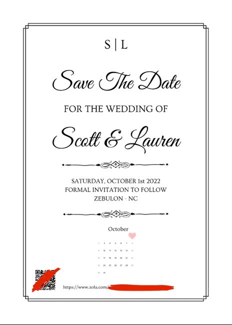 Save the date 3