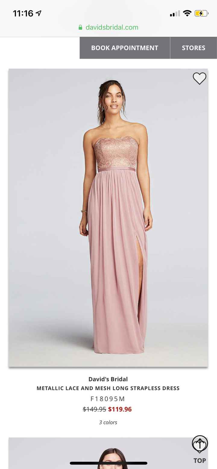 What will your ladies wear? - 1