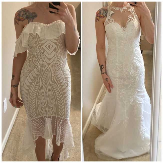 Tattooed brides, let me see your dresses! 3