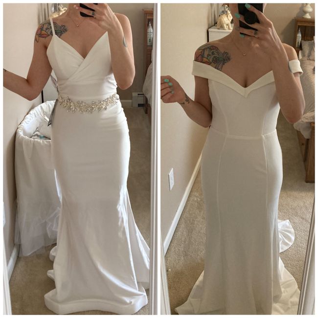 Tattooed brides, let me see your dresses! 4