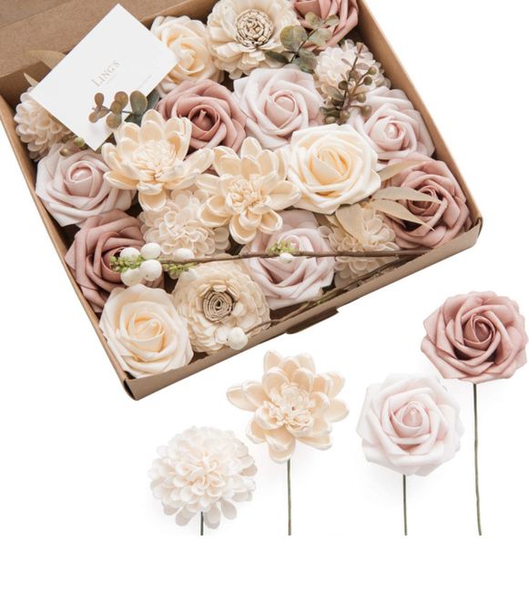 Where can I shop affordable silk/ artificial flowers? 2