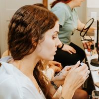 Did you take before and after photos of your wedding makeup? - 1