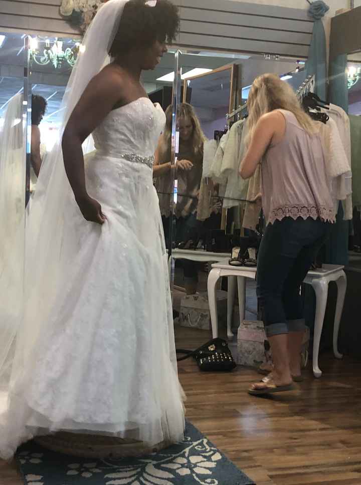 Bought my dress and veil ☺ - 1