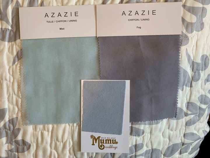 Which color combo for bridesmaid dresses? - 2