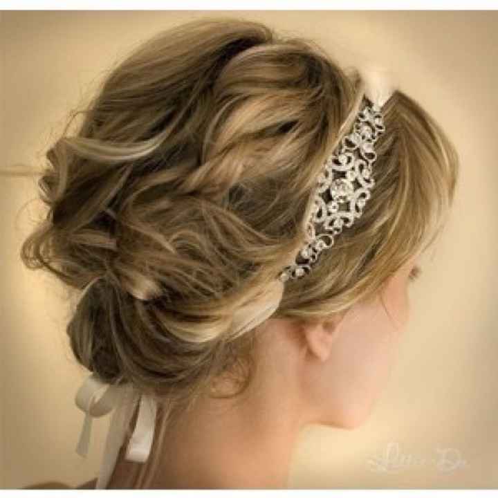 Wedding hair up or down?