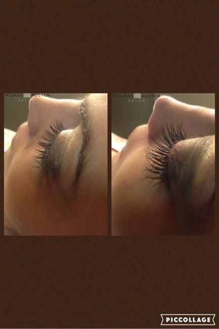 Eyelash extensions?