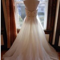 Adding corset back to beaded dress - 3