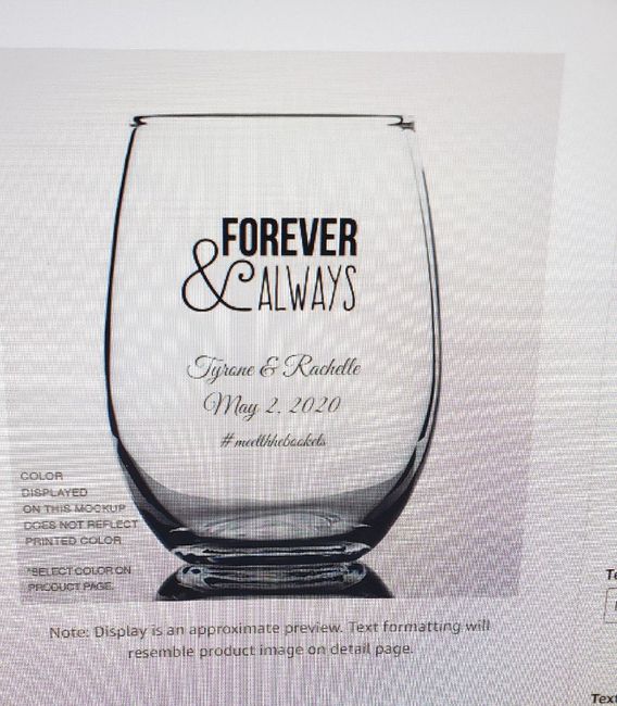 What are you giving as wedding favors? - 1