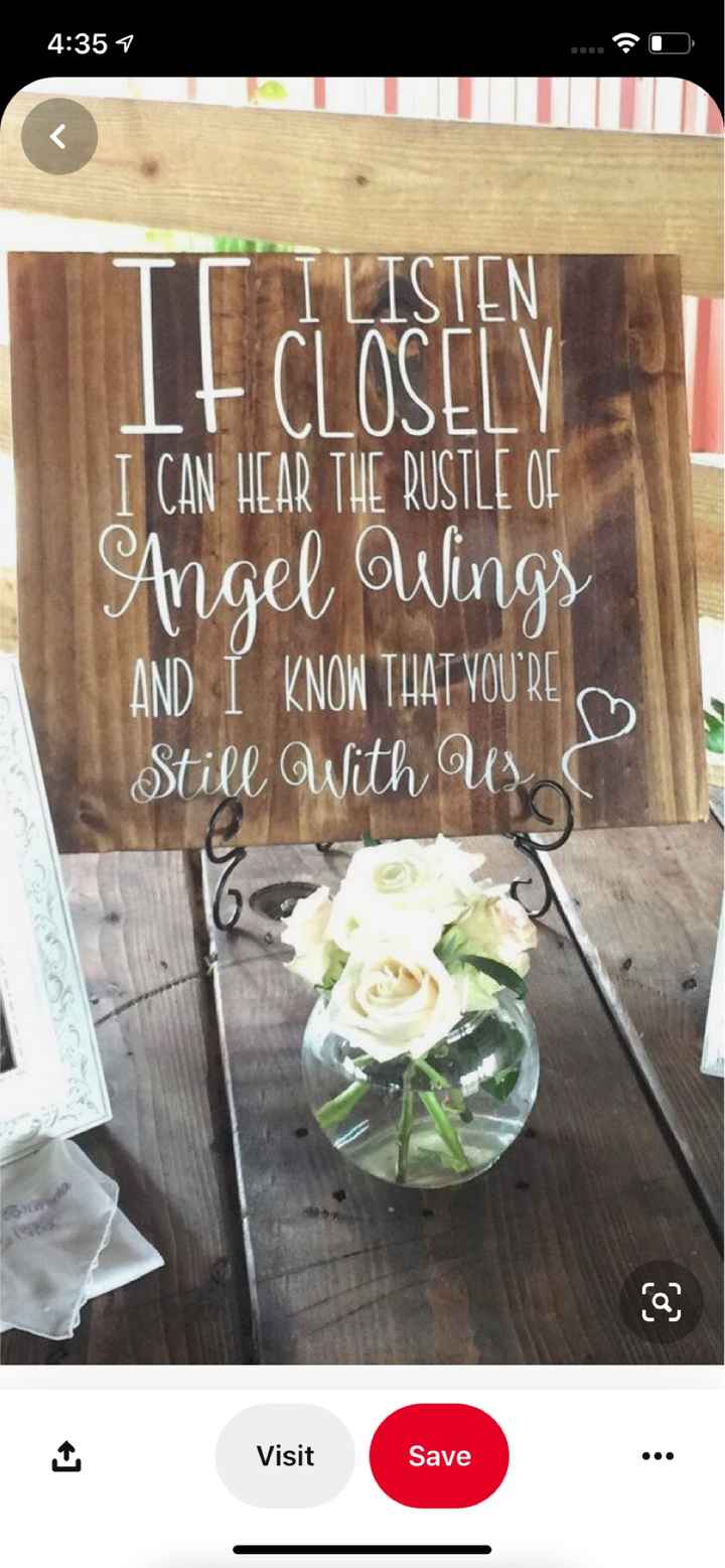 Incorporating a lost love one - 1