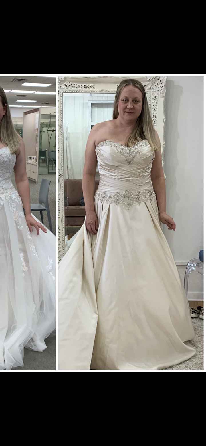 Having doubts about dress 2