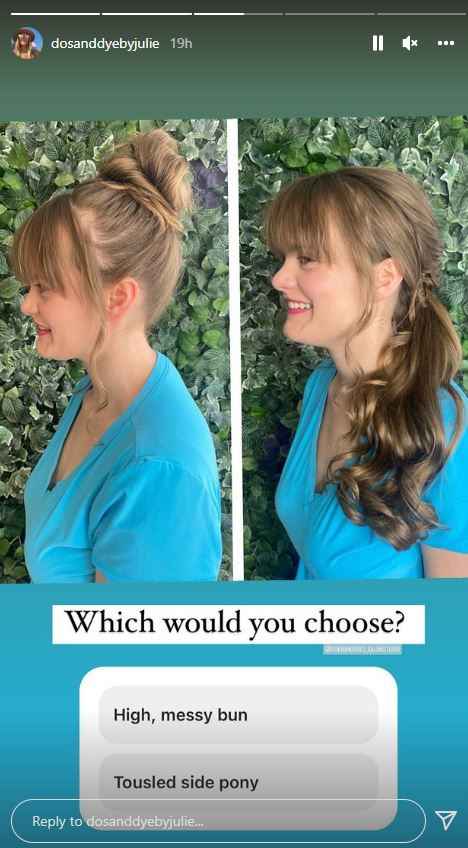 Which hairstyle? - 2