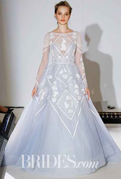 Colored wedding dress, anyone?