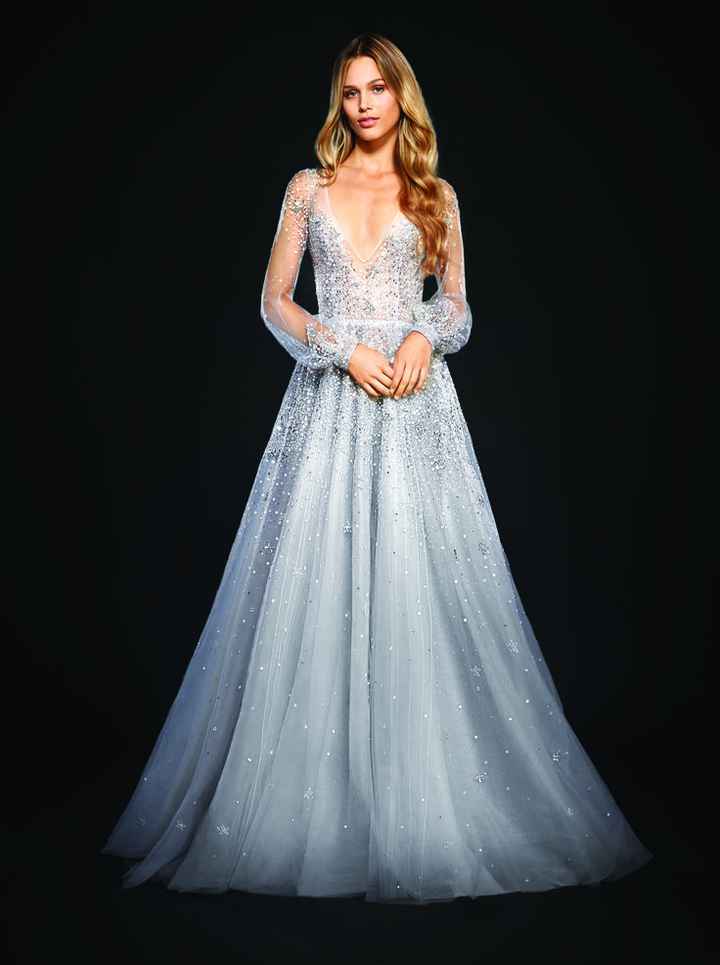 Colored wedding dress, anyone?