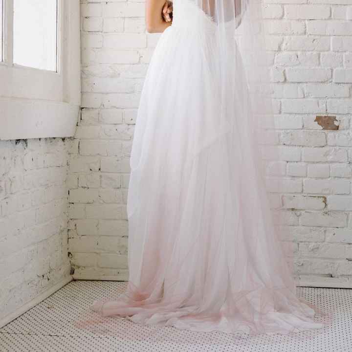 ombre veil (pic is not of me or my gown))